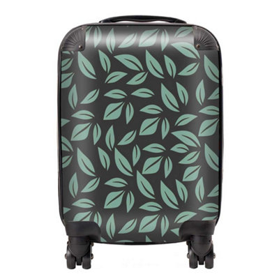 Warren Reed Designer Delicate Leaf SuitcaseMini Cabin from B&Q