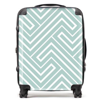 Warren Reed Designer Geometric Modern Ornment SuitcaseLarge from B&Q