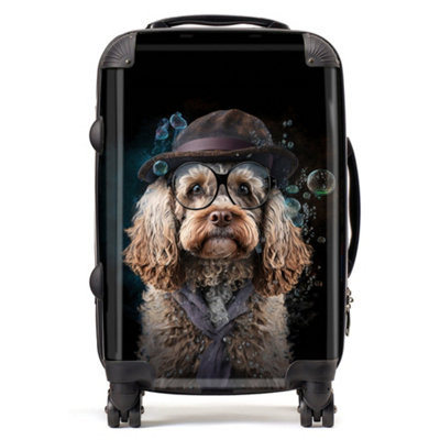 B&Q -  Cockapoo Dog Splashart SuitcaseCabin