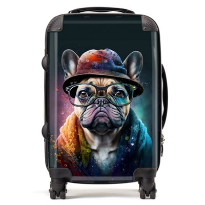 B&Q -  French Bulldog Dog Splashart SuitcaseCabin
