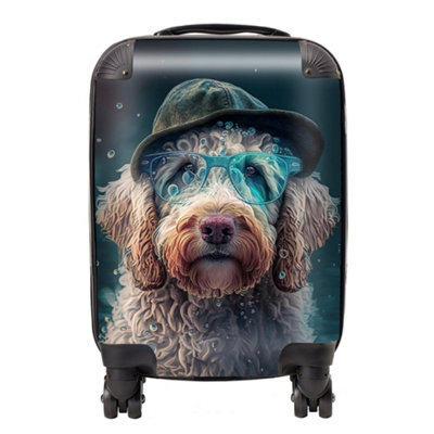 B&Q -  Labradoodle Dog Splashart SuitcaseMini Cabin