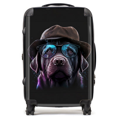 Warren Reed Designer Labrador Retriever Dog Splashart SuitcaseMedium from B&Q