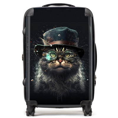 Warren Reed Designer Norwegian Forest Cat Splashart SuitcaseMedium from B&Q