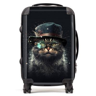 Warren Reed Designer Norwegian Forest Cat Splashart SuitcaseCabin from B&Q
