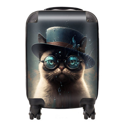 B&Q -  Siamese Cat Splashart SuitcaseMini Cabin