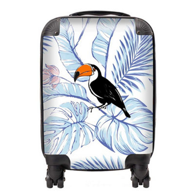 Warren Reed Designer Tropical Toucan SuitcaseSmall from B&Q