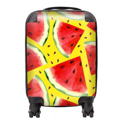 Warren Reed Designer Watermelon Pattern SuitcaseSmall from B&Q