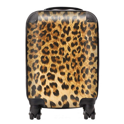 Warren Reed Designer Wild Animal Pattern SuitcaseSmall from B&Q