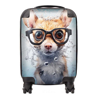 Warren Reed Designer Splashart Doormouse SuitcaseSmall from B&Q