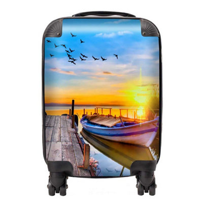 B&Q -  Sunset Of Colours At The Lake SuitcaseSmall