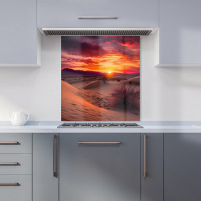 Warren Reed Designer Sunset In The Desert Kitchen Splashback