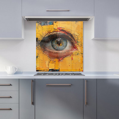 Warren Reed Designer Ethereal Gaze Kitchen Splashback from B&Q