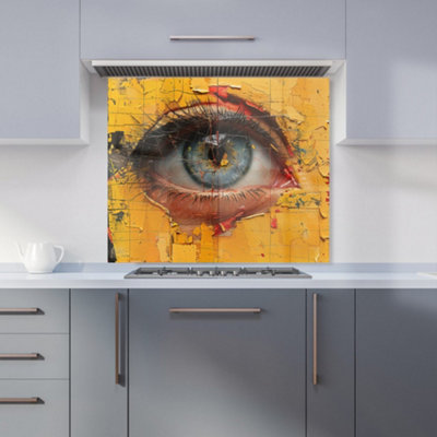 Warren Reed Designer Ethereal Gaze Kitchen Splashback from B&Q