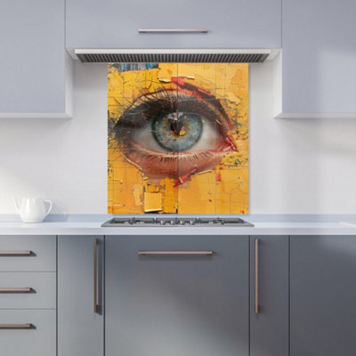 Warren Reed Designer Ethereal Gaze Kitchen Splashback from B&Q