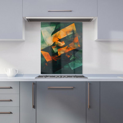 Warren Reed Designer Sharp Triangles Kitchen Splashback from B&Q