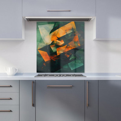 Warren Reed Designer Sharp Triangles Kitchen Splashback from B&Q