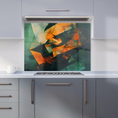 Warren Reed Designer Sharp Triangles Kitchen Splashback from B&Q