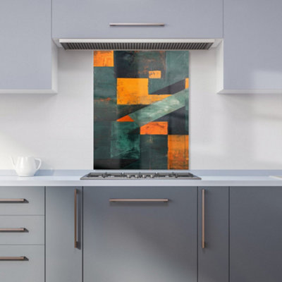 Warren Reed Designer Dynamic Angles Kitchen Splashback from B&Q