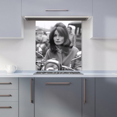 B&Q -  1960 Out On The Bike Kitchen Splashback
