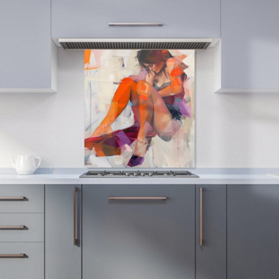 Warren Reed Designer Poised In Reflection Kitchen Splashback from B&Q