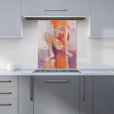 Warren Reed Designer Contemplative Rest Kitchen Splashback from B&Q