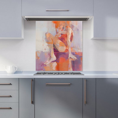 Warren Reed Designer Contemplative Rest Kitchen Splashback from B&Q