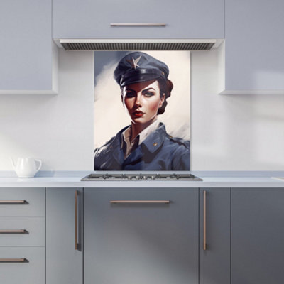 Warren Reed Designer Defiant Strength Kitchen Splashback from B&Q