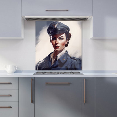 Warren Reed Designer Defiant Strength Kitchen Splashback from B&Q