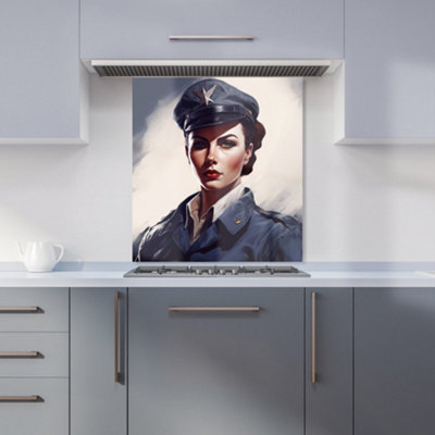 Warren Reed Designer Defiant Strength Kitchen Splashback from B&Q