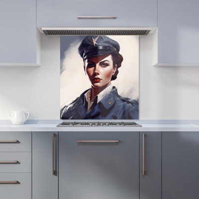 Warren Reed Designer Defiant Strength Kitchen Splashback from B&Q