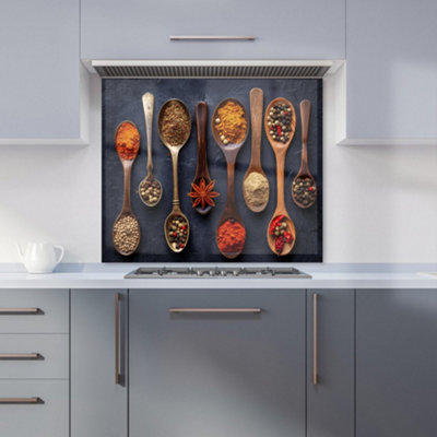 B&Q -  Spice Spectrum: Culinary Colors Kitchen Splashback