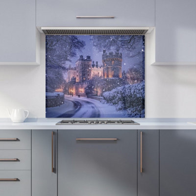 B&Q -  Winter's Tale At Windsor Castle Kitchen Splashback