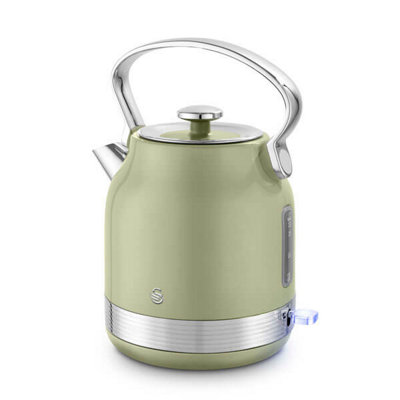 Swan Unisex Green Retrorevive Traditional Kettle In | Size: A - Image 13