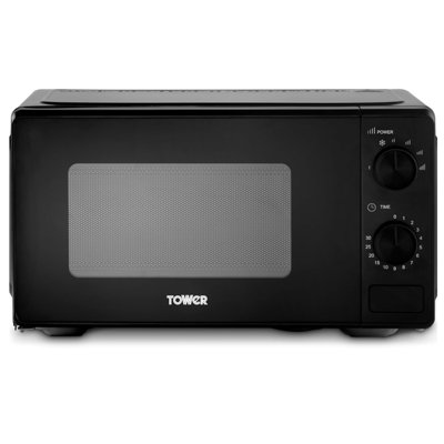 Tower Manual 20 Litre 800W Microwave, 5 Power Levels, Black - Image 16