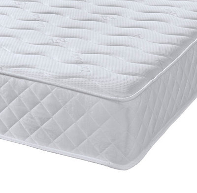 B&Q -  Diamond Wave 20Cm Deep Plush Spring Mattress 4Ft Small Double (120Cm X 190Cm)