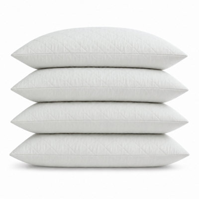 B&Q -  4 Pack Of The Core Advanced Memory Foam Pillow Adaptive Comfort & Everyday Support