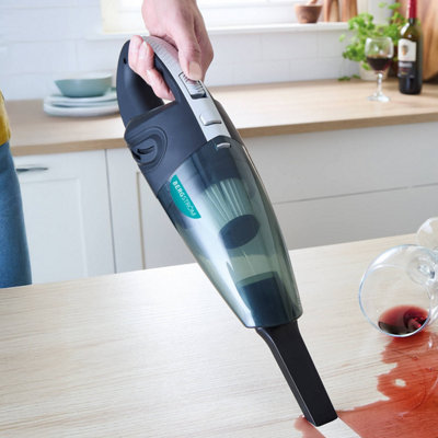 Bergstrom 120W Cordless Wet And Dry Vacuum CleanerRechargeable Handheld Vac With Hepa Filter4.2Kpa Suction & Tools from B&Q