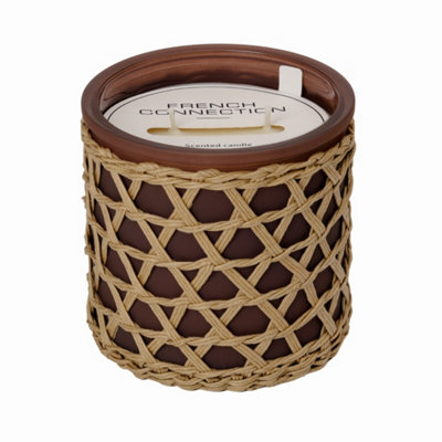 Fcuk French Connection Bamboo Collection Black Cherry & Cedarwood Candle 444G - Image 9