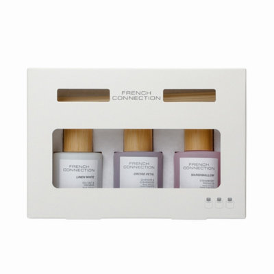B&Q -  Trio Of Reed Diffusers Gift Set 3X50G Pastel Range