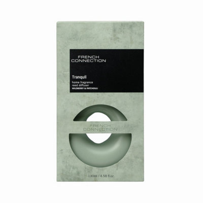 B&Q French Connection Wildberry & Patchouli Reed Diffuser Stone Range 130Ml