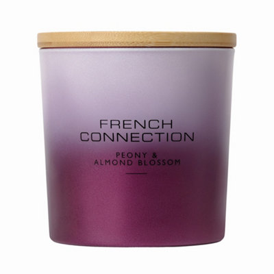 French Connection Peony & Almond Blossom Scented Candle 331g - Image 7