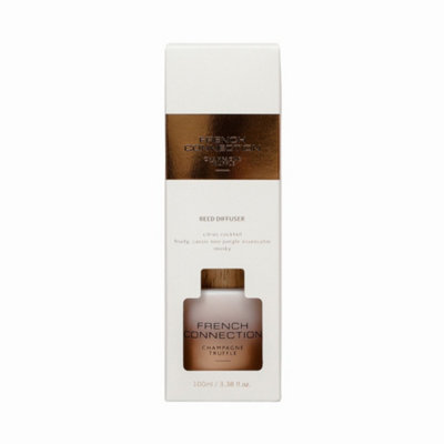 French Connection Champagne Truffle Reed Diffuser 100Ml Ombre Design from B&Q