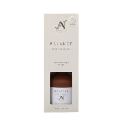 Aroma Naturals Reed Diffuser 180ml Balance Fragrance Lasts up to 24 wks