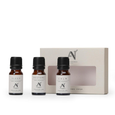 Aroma Naturals Aromatherapy Oil Set 3X10Ml Cardamom Ginger Lavender Oils