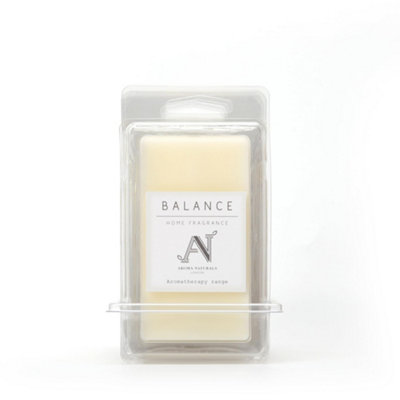 Aroma Naturals Wax Melt 68G Shea Butter Aromatherapy Balance Scent from B&Q