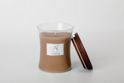 Aroma Naturals Candle 320G Cashmere Shea Butter Wax 50H Burn Time