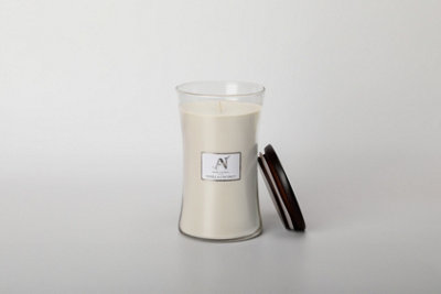 Aroma Naturals Candle 607G Vanilla Coconut Shea Butter Wax 70H Burn Time