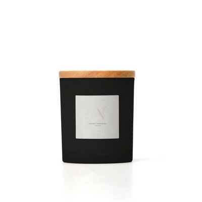 Aroma Naturals Frosted Decadence Glass CandleCoconut Scent