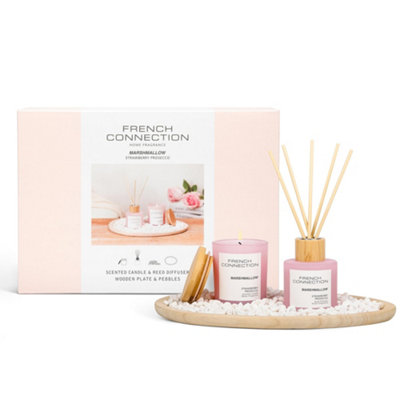 French Connection Marshmallow Diffuser and Scented Candle 2 Piece Gift Set - Image 5