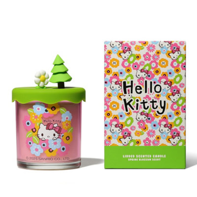 Hello Kitty Seasonal Candle – 213g 1-Wick Candles 35hr Burn Time – Sweet & Floral Fragrances Home Decor, Women Birthday Candle Gift (Spring Blossom (Lilac)) - Image 7